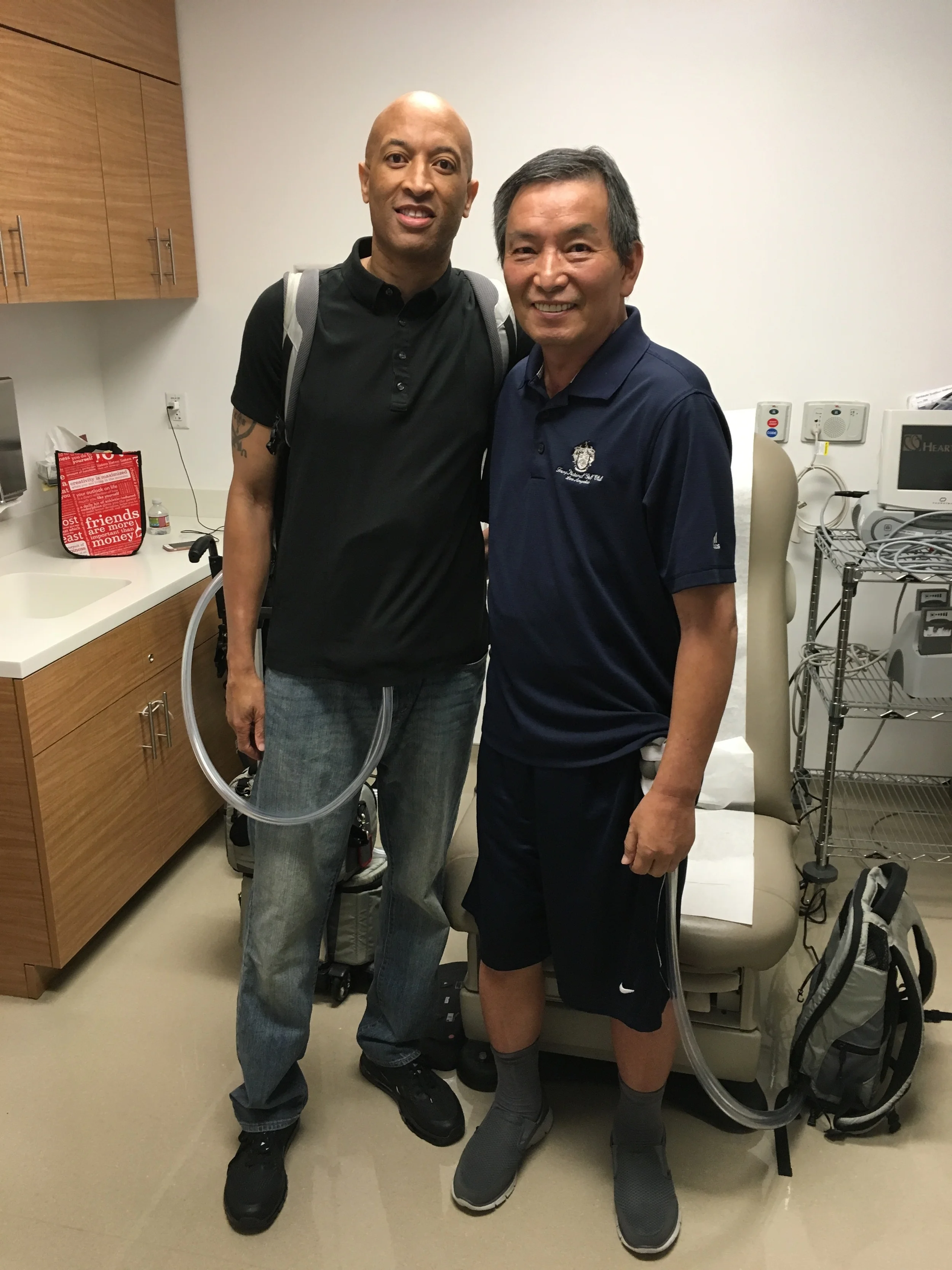 May 2016 // Meeting Lance White At Clinic