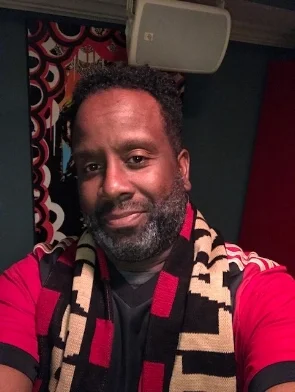 Mr. Speaks showing his support for Atlanta United and some holiday beard growth.