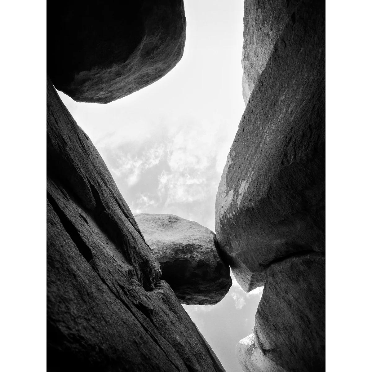 Print - Chasm of Doom, Joshua Tree
