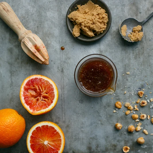 Blood Orange Caramel Sauce