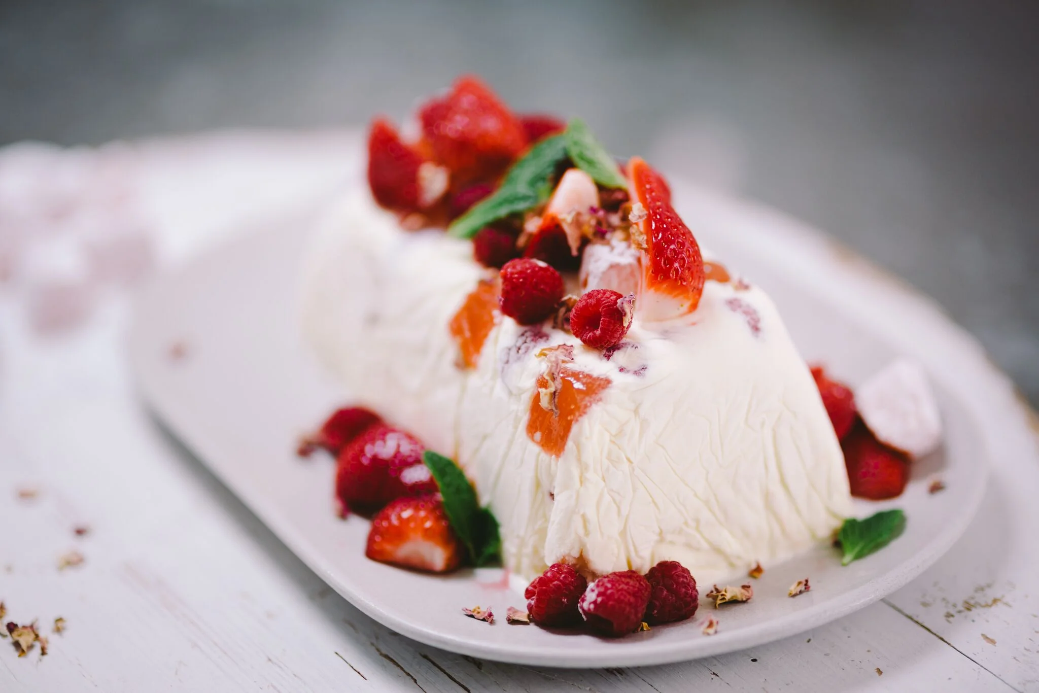 Turkish Delight Semifreddo