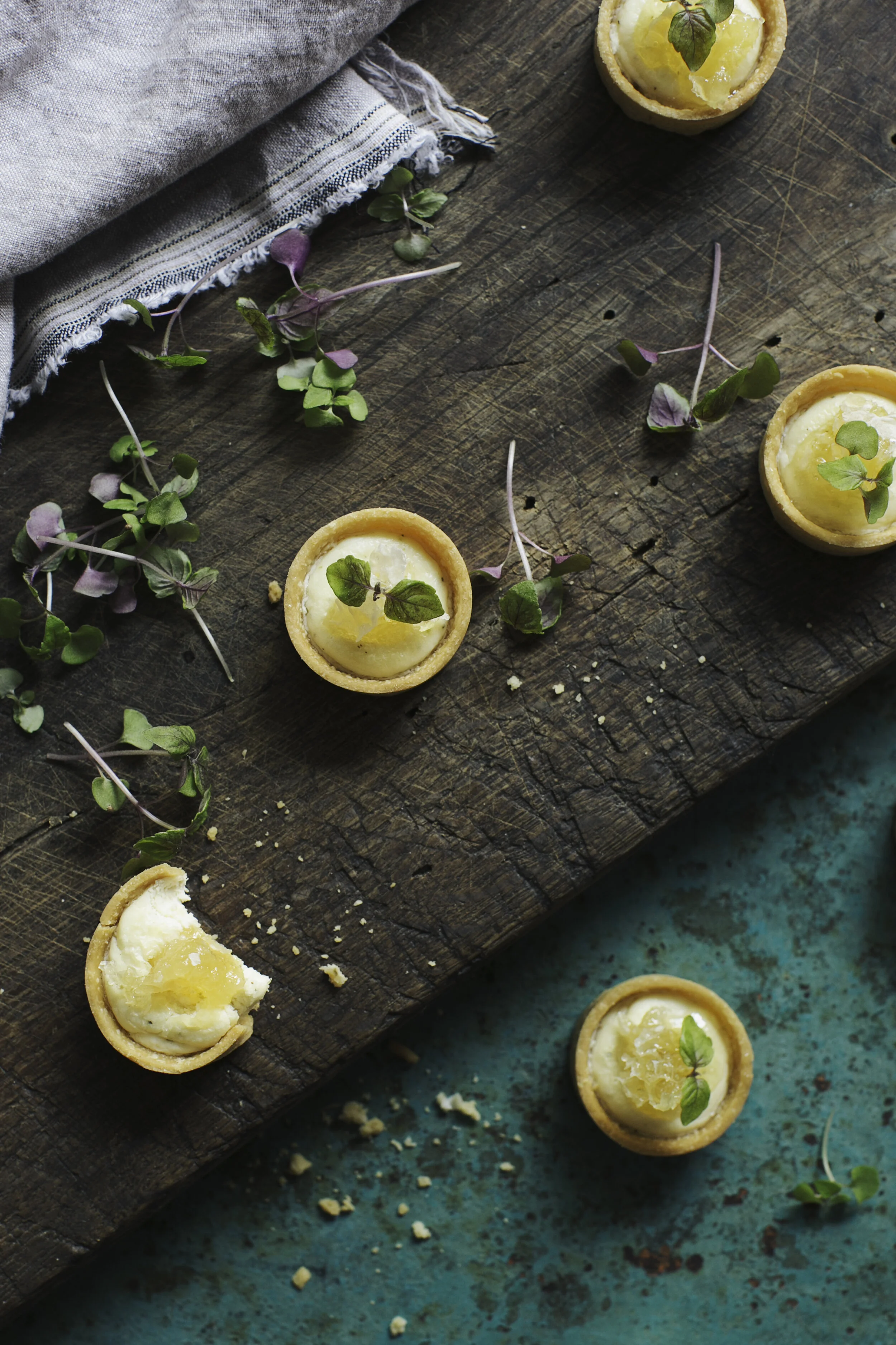 Savoury Cheesecake Tarts