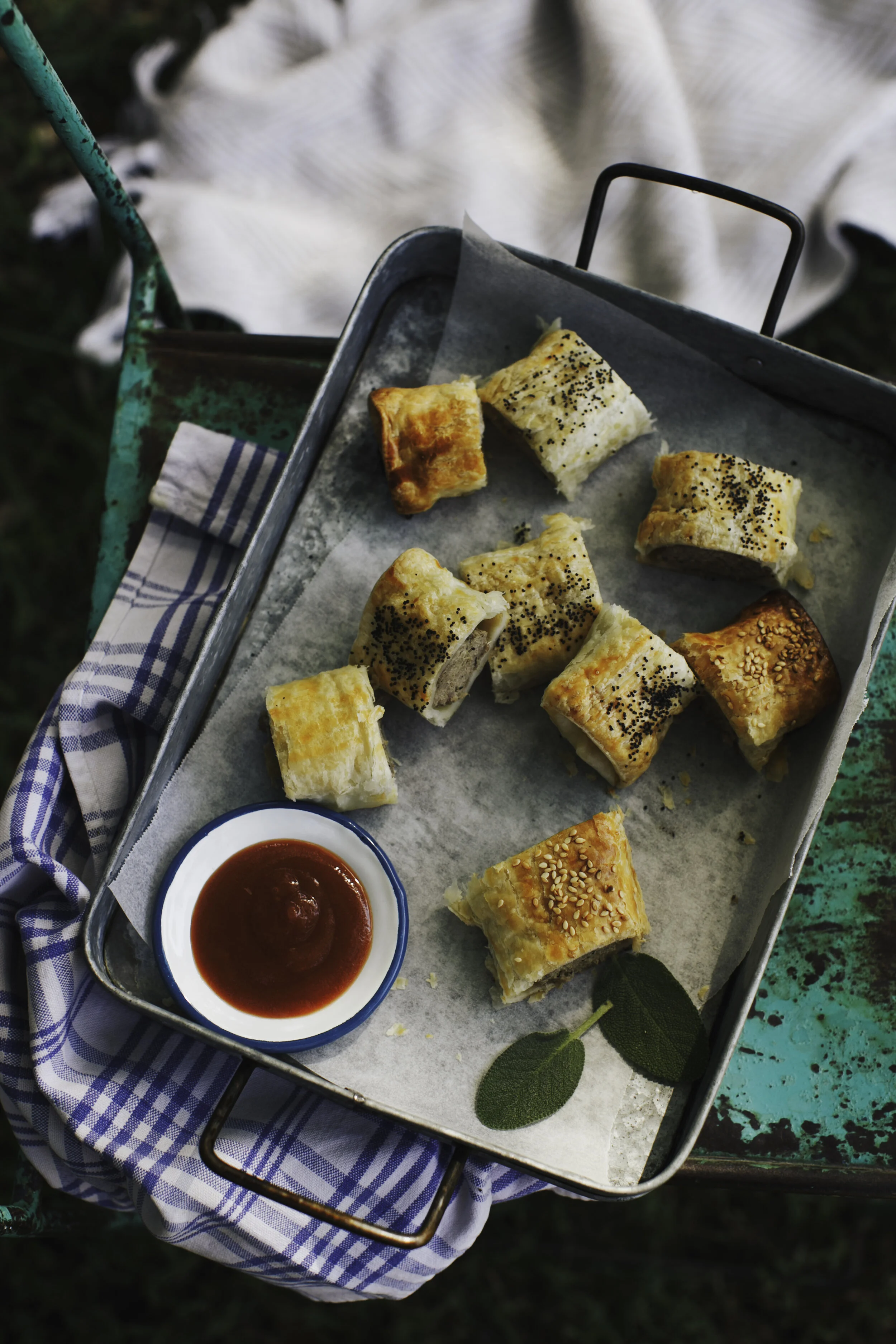 Apple and Fennel Sausage Rolls