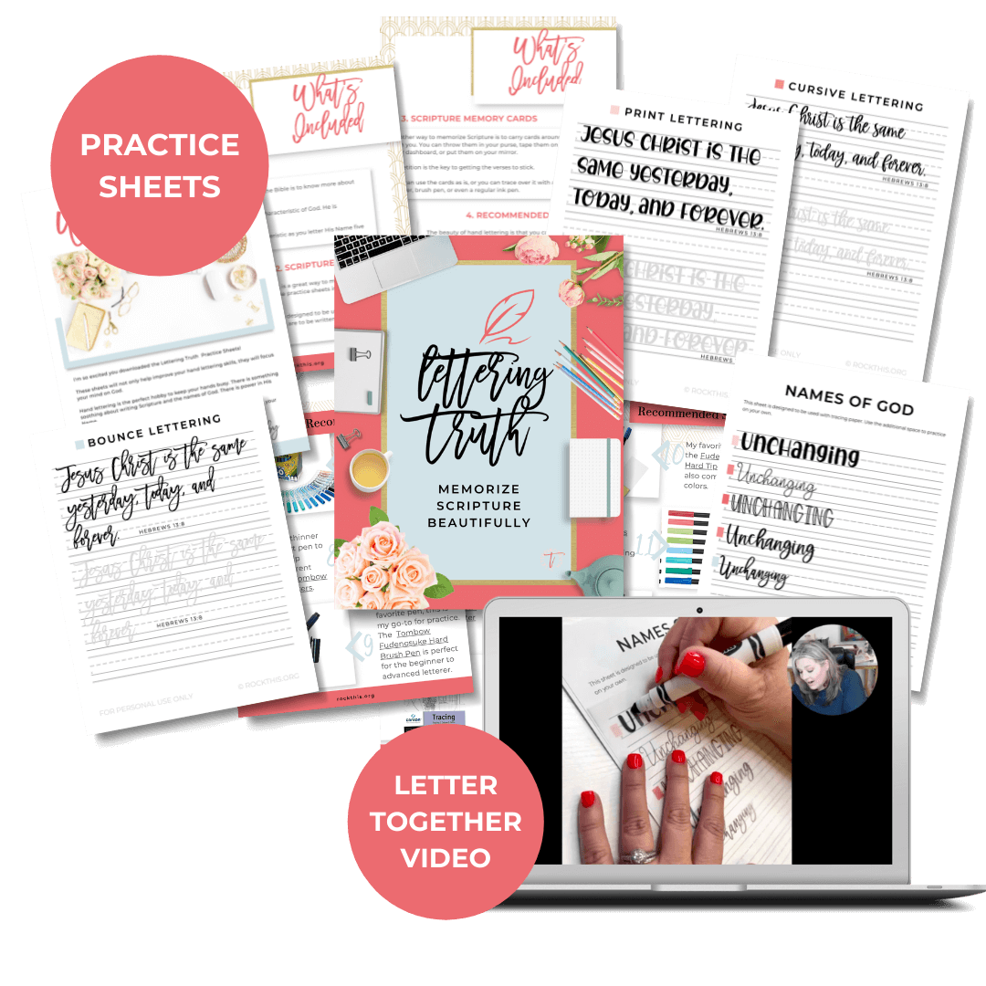 Hand Lettering for Bible Journaling - 5 Tips to Get Started — t.His ...