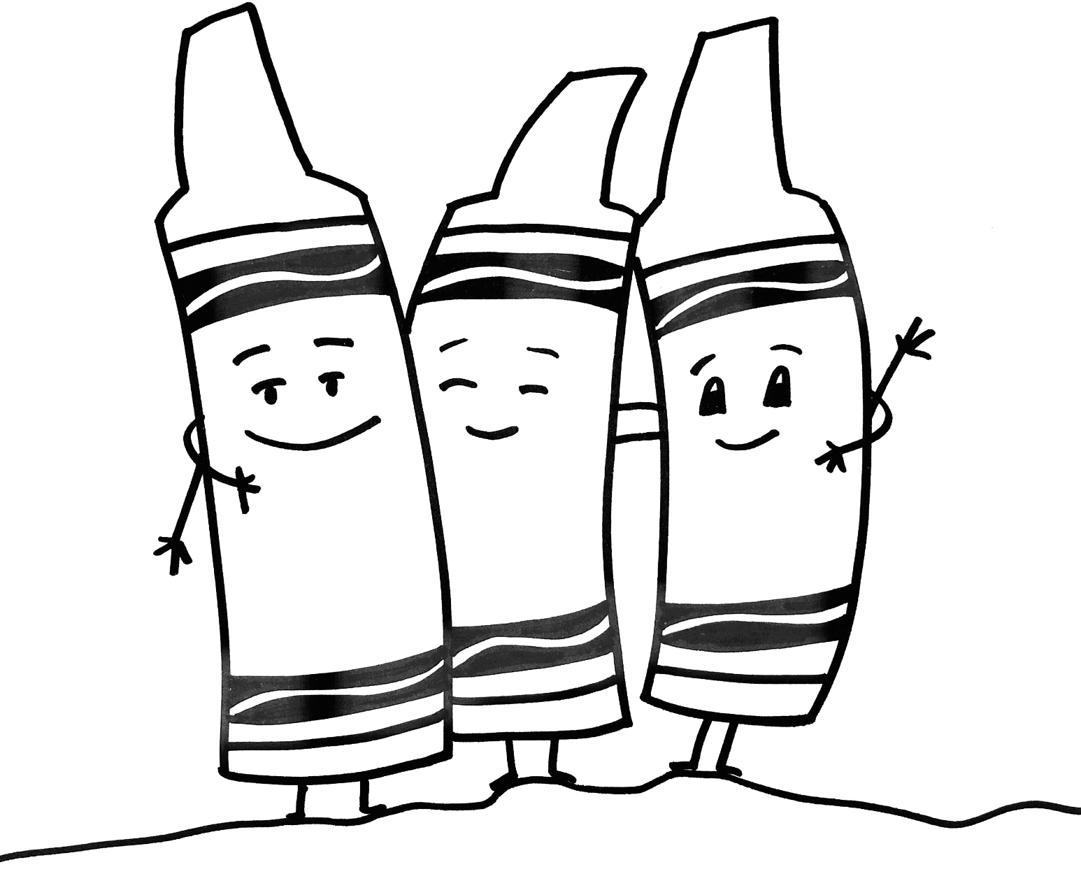 Crayon Coloring Ideas At Kenneth Negron Blog