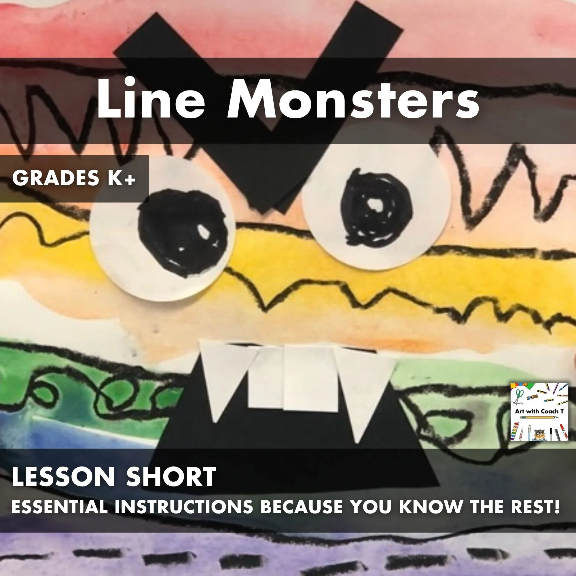 Line Monsters Lesson Short