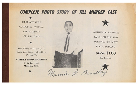 This photo book was produced by Earnest Wither one of the most prolific photographers of the civil rights movement. If you have this or other items relating to Emmett Till and/or the civil rights movement contact Scott Mussell at srmussell@me.com or 515.707.7250 anytime. 
