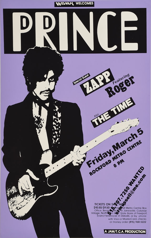 PRINCE 2016 Box Office CONCERT POSTER  beautiful! 