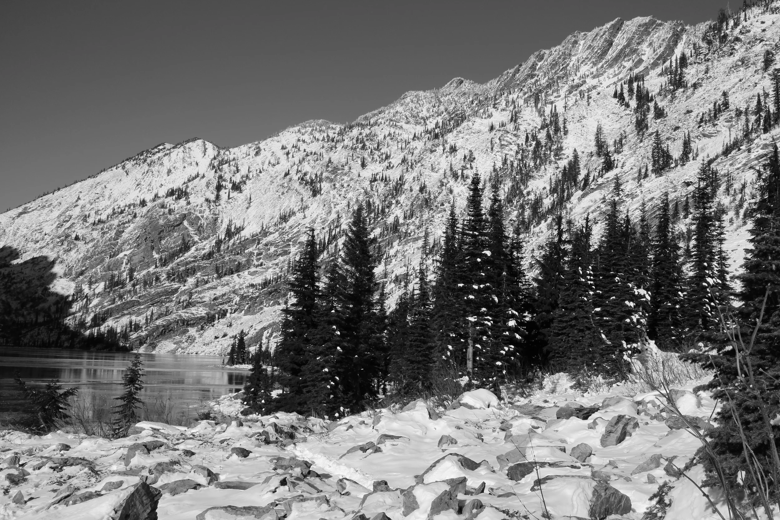 Frosted Ridge Beckoning