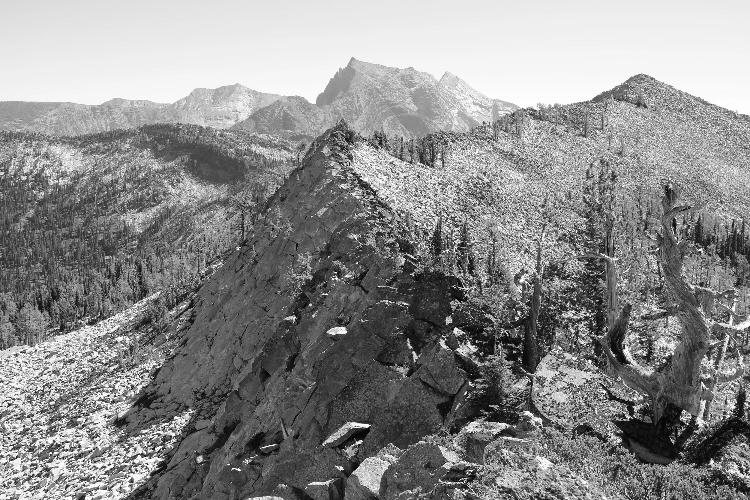 Ascending The Granite Wall