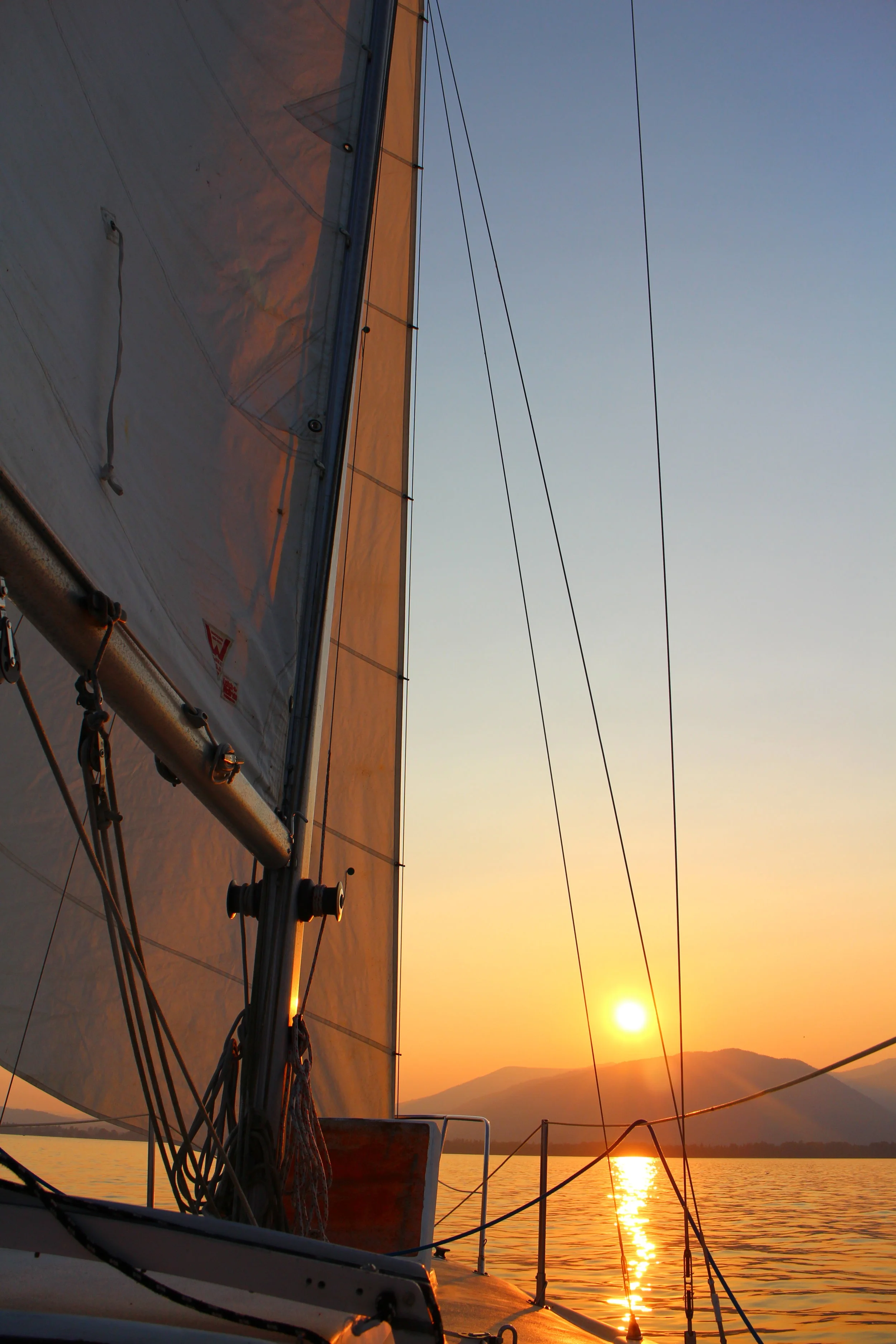 Sailing Into The Sunset