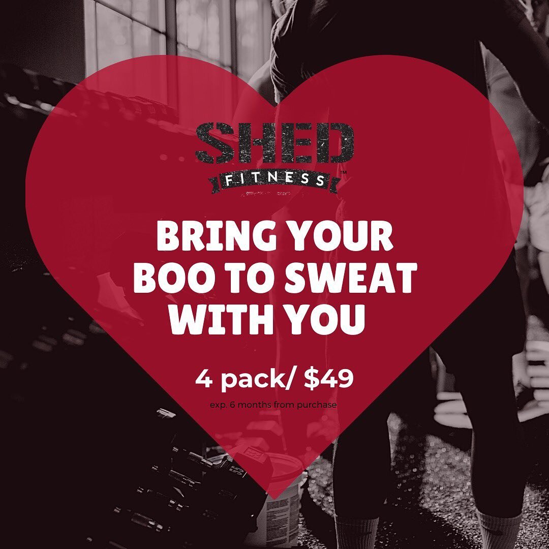 Give your significant other something special.  Basically tell them &ldquo;Get Your A$$ In The Gym&rdquo;. But say it in a nice way. 

#shedfitness