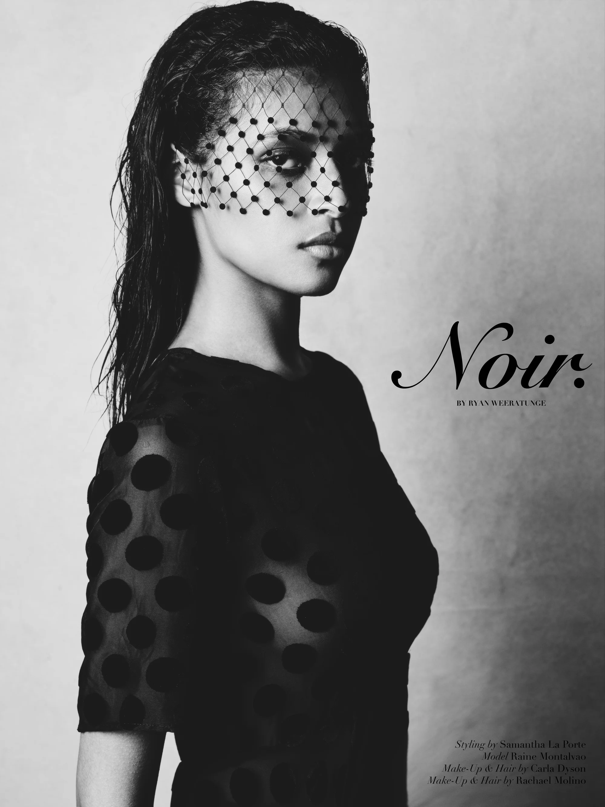 Published work, 'Noir'.