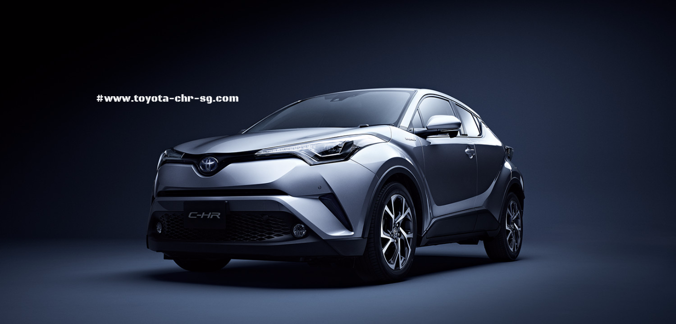 Toyota C-HR Front and Side Profile
