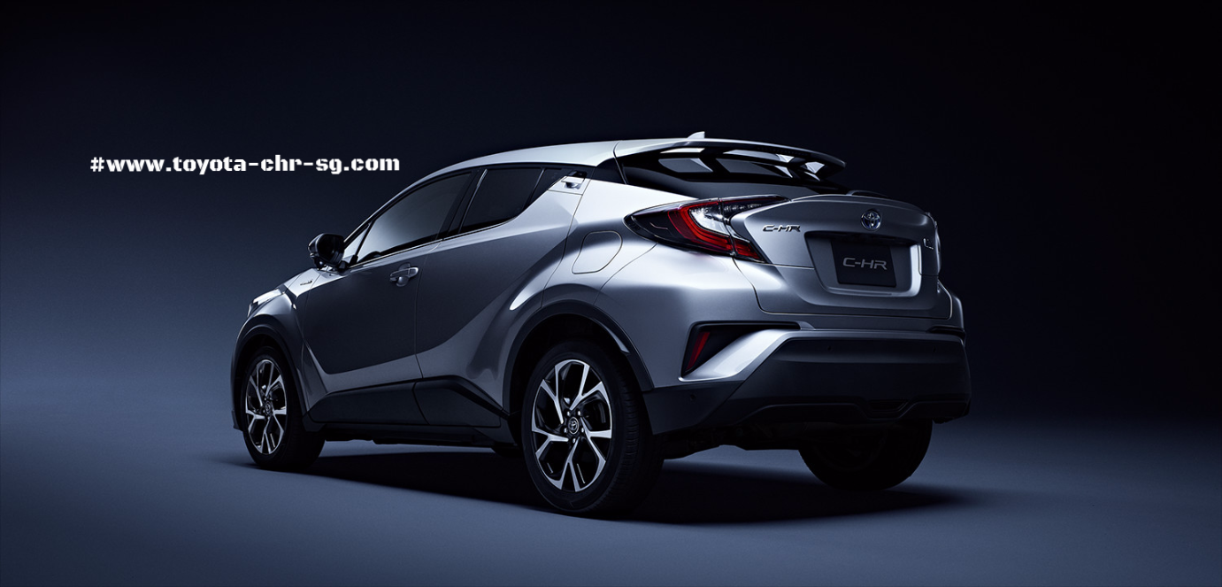 Toyota C-HR Rear and Side Profile