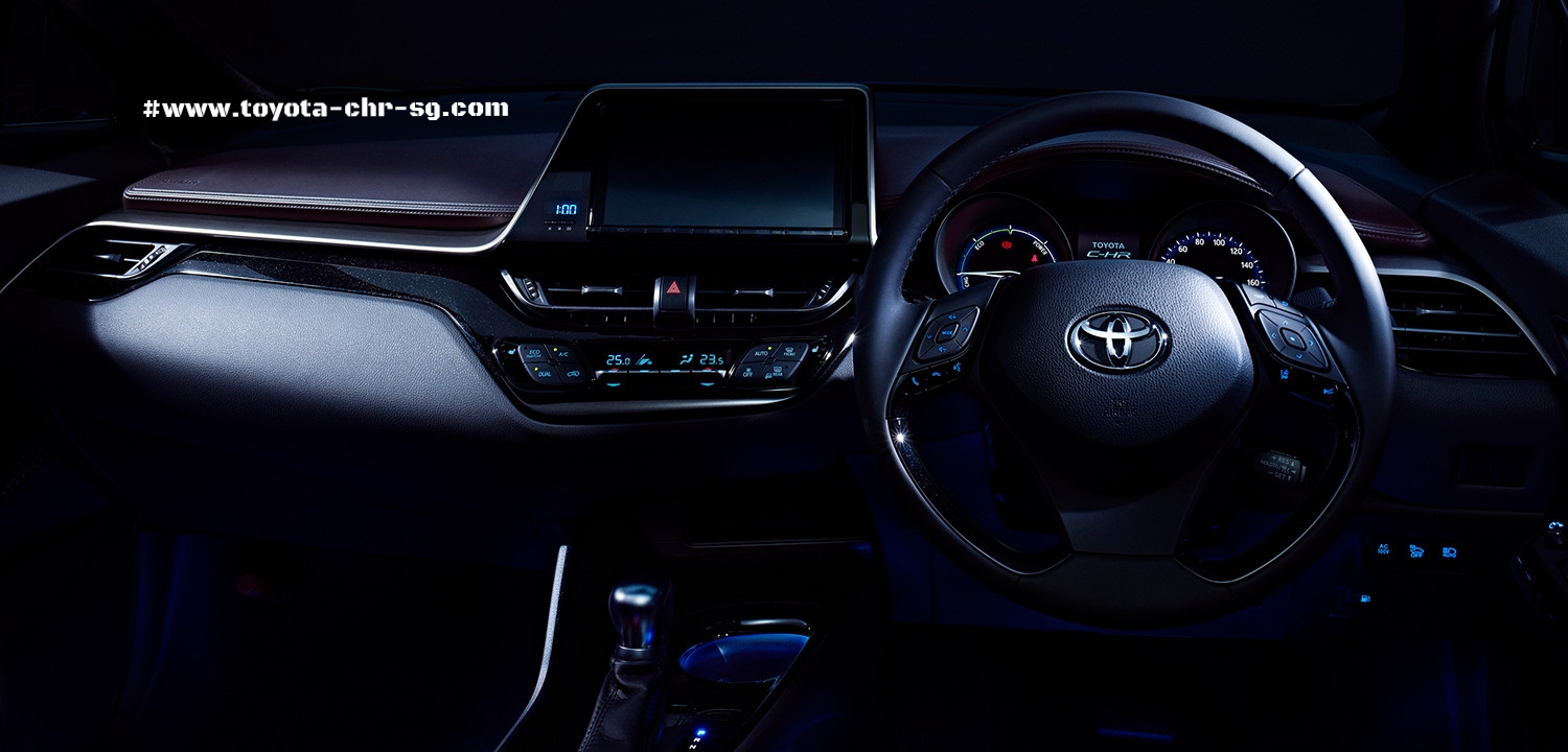 Toyota C-HR Steering with Dashboard