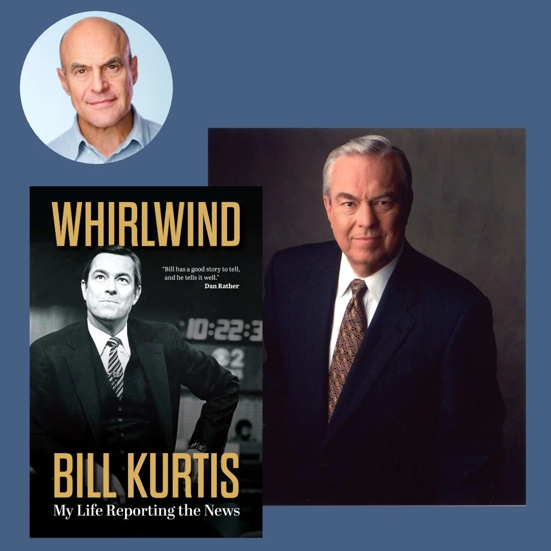 The Book Stall Presents: Whirlwind: An Evening with Bill Kurtis &amp; Peter Sagal.