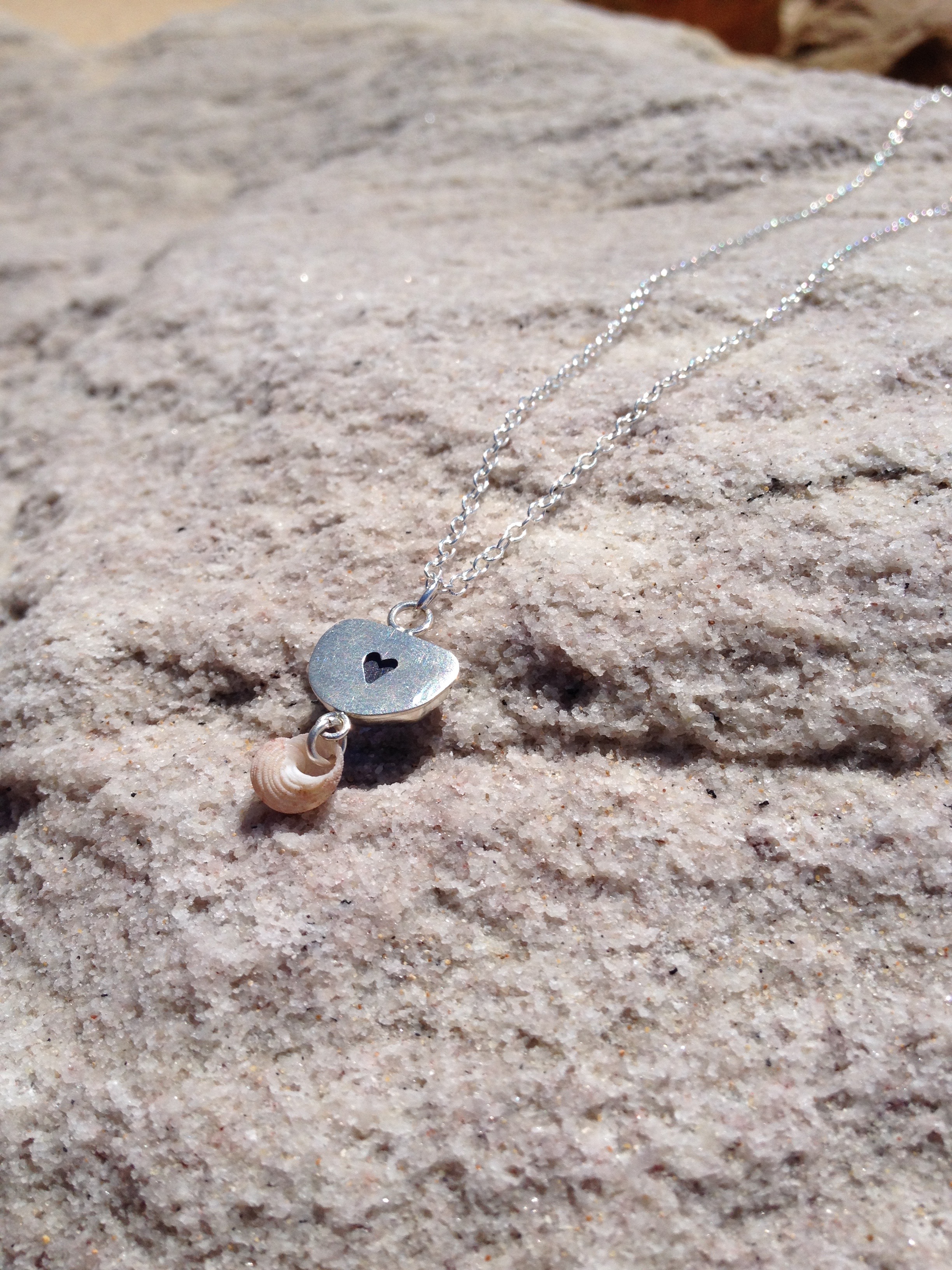 Cobalt Blue Sea Glass Necklace