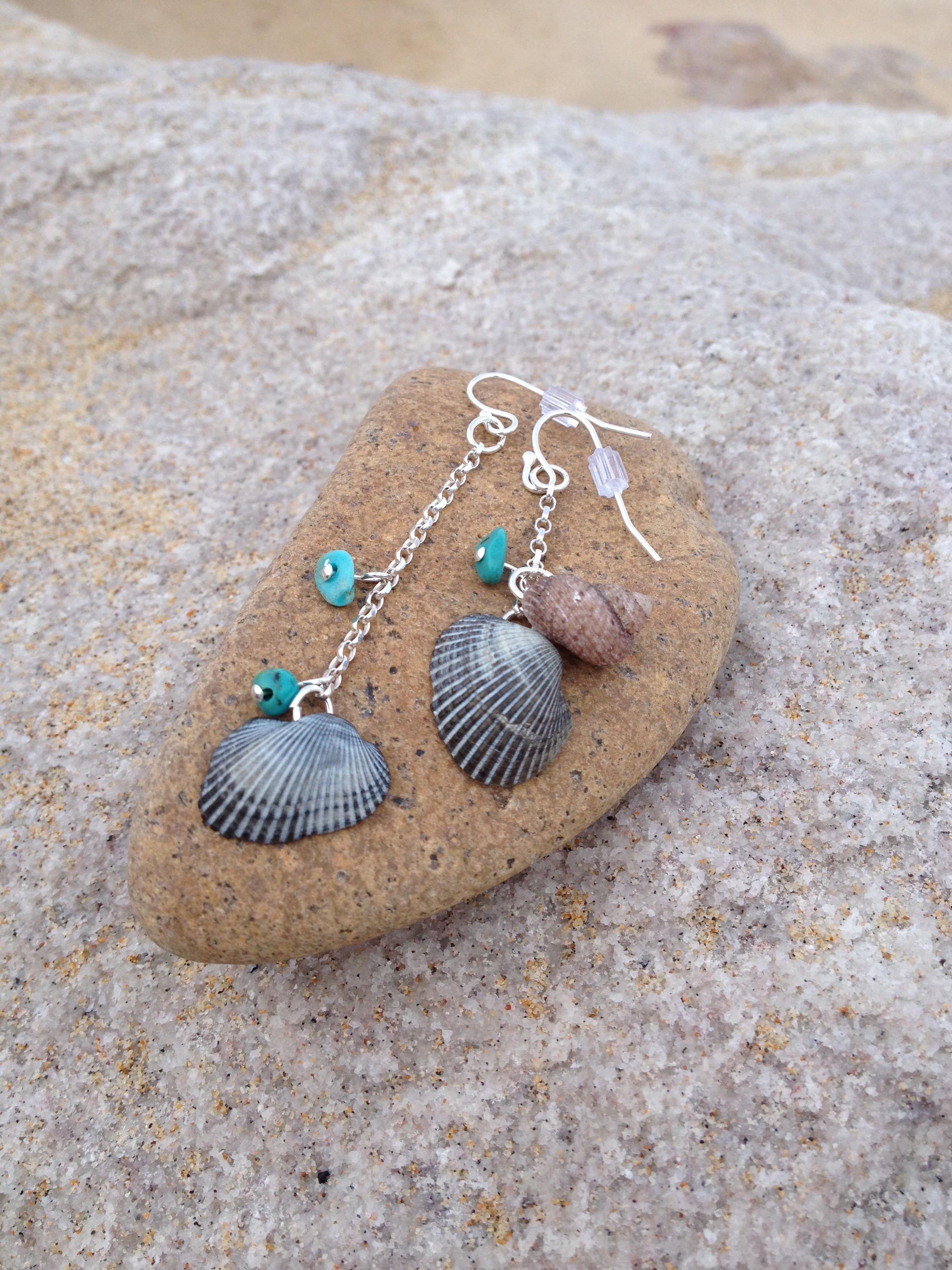 Byron Bay Earrings with Turquoise