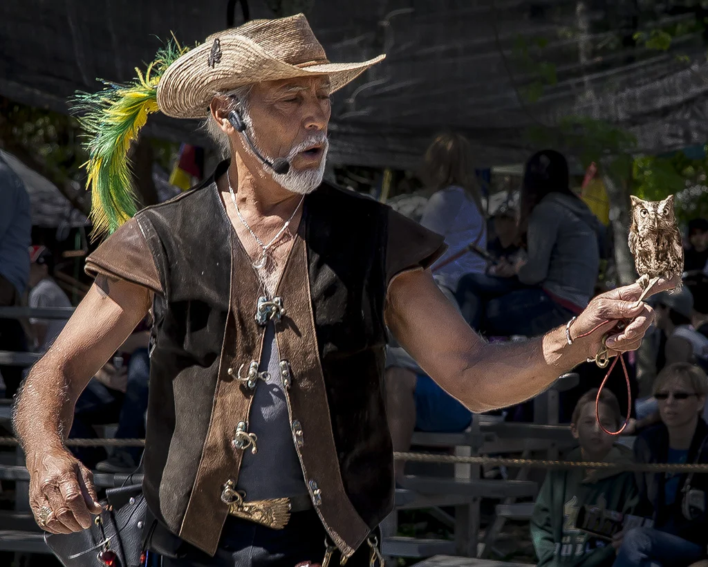 Birds of Prey Show, Ren Fest @ Tampa MOSI