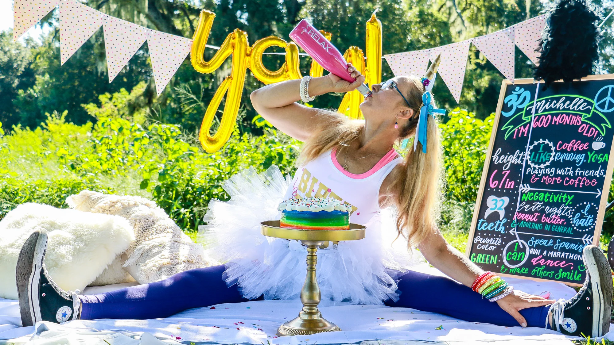 Adult Cake Smash party - 50th