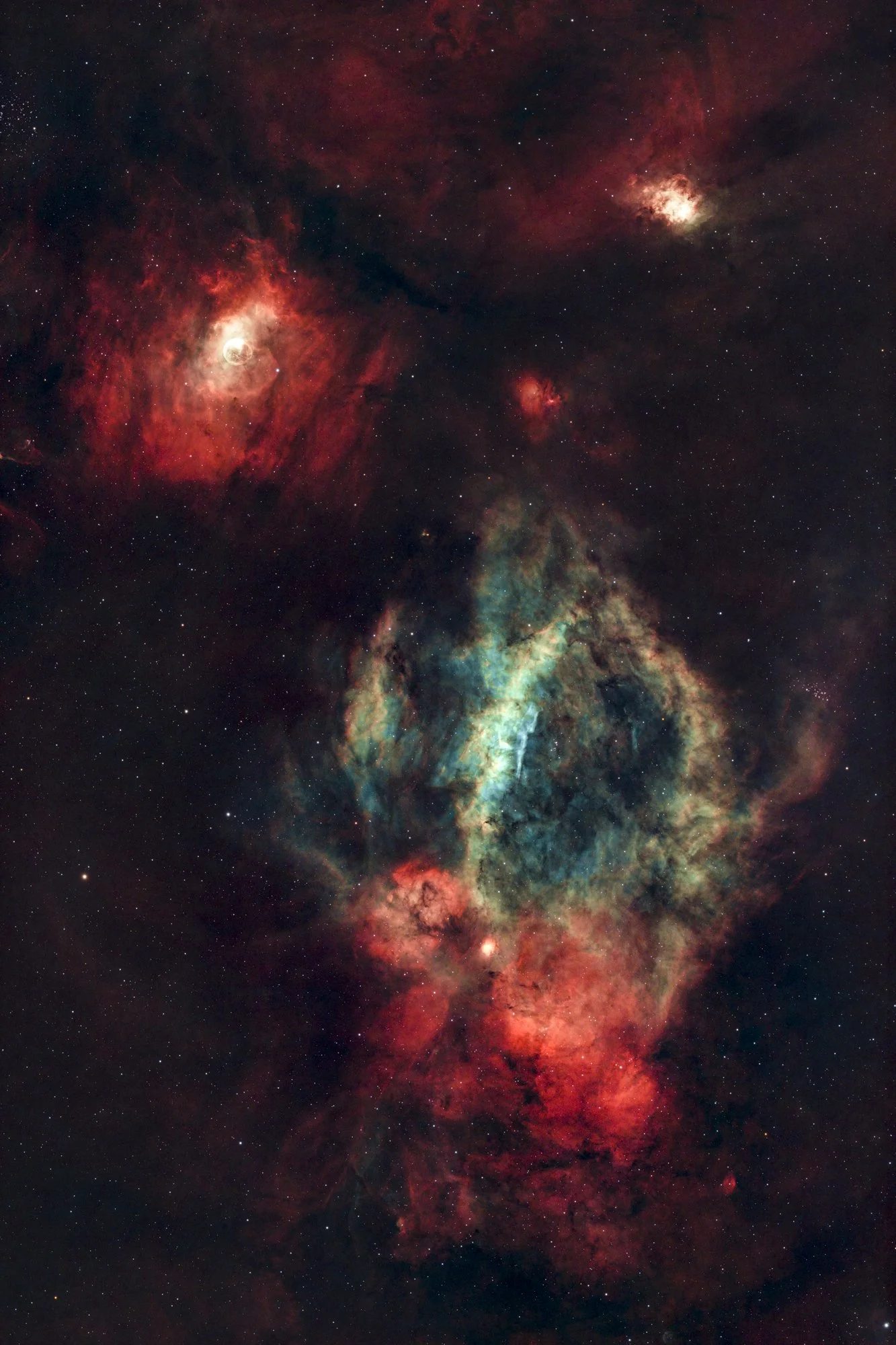 SH 2-157, The Lobster Claw Nebula