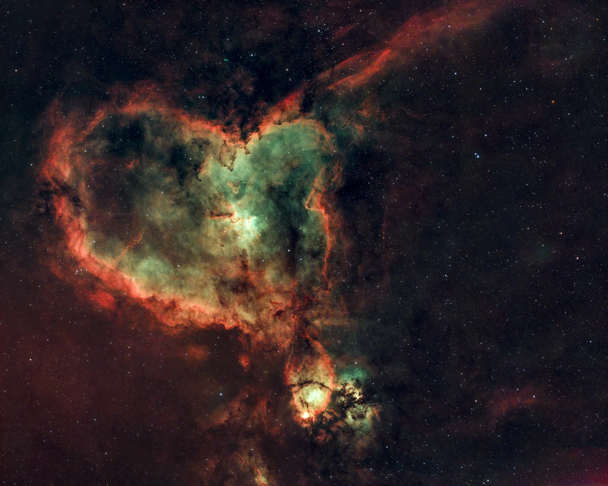 IC 1805, The Heart Nebula