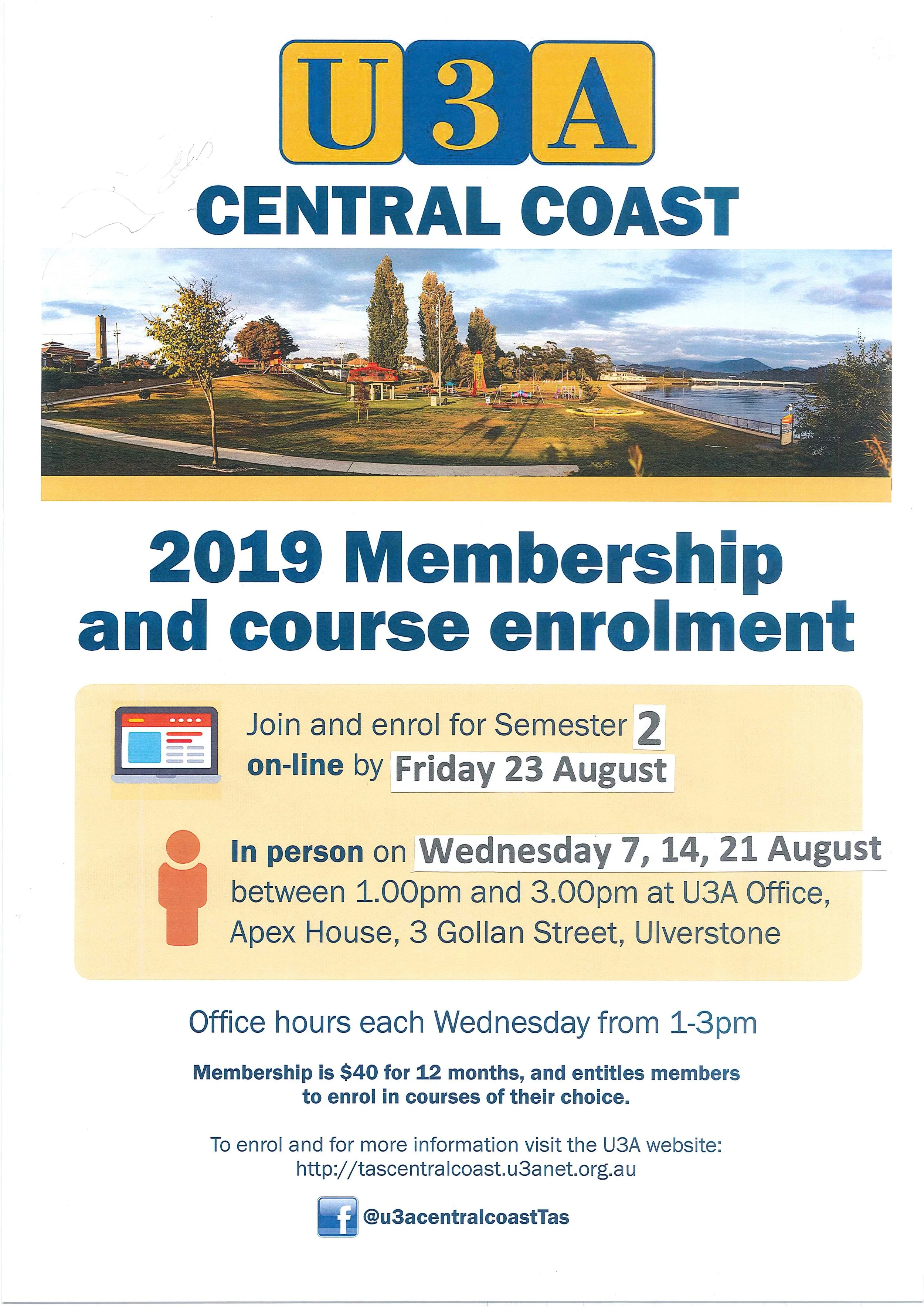 20190823 U3A Central Coast Membership and Course Enrolment.jpg
