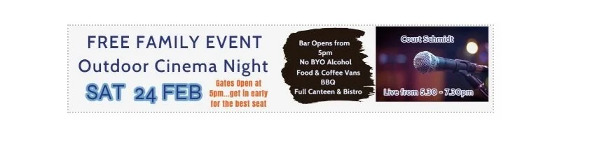 Free Outdoor Cinema Night - Penguin Football Club