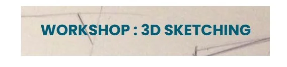 Workshop: 3D Sketching - Hive School Holiday Program