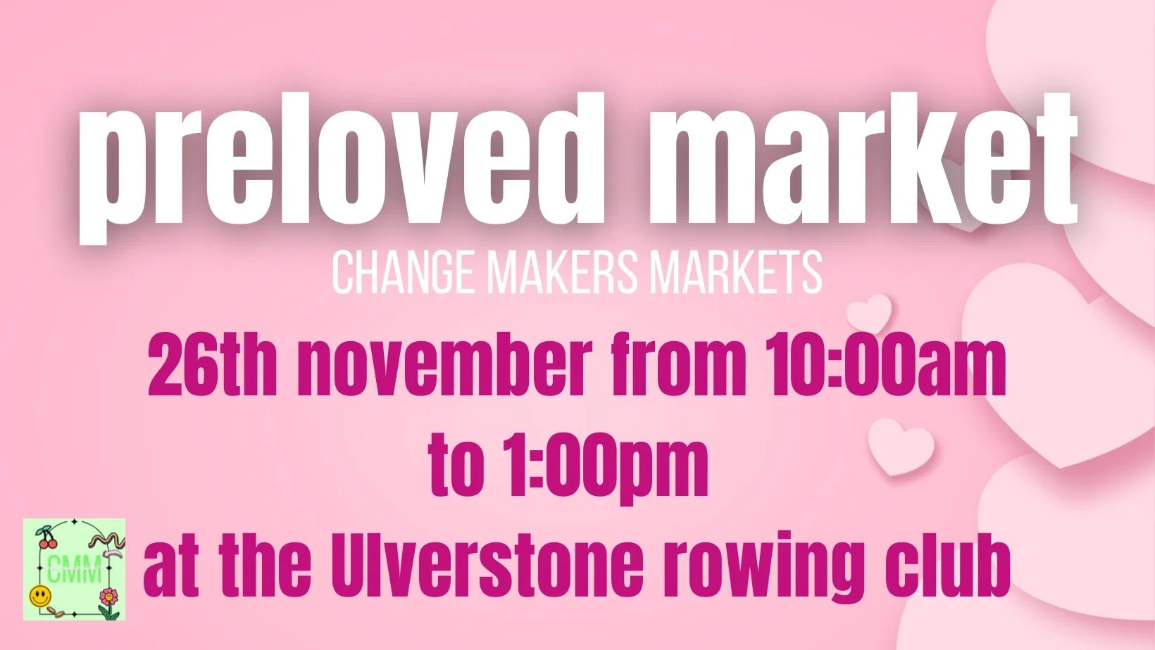 Preloved Market - Ulverstone Rowing Club