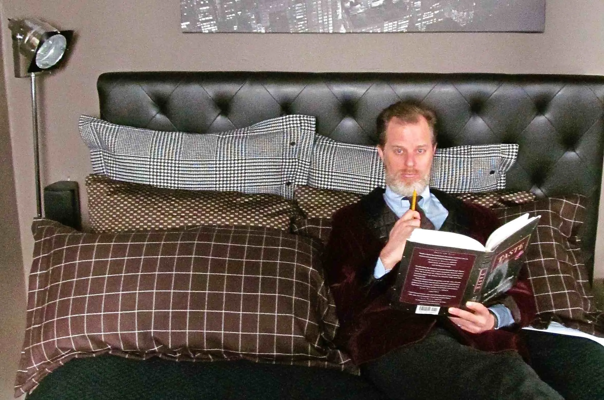 Christian Chensvold in repose. 