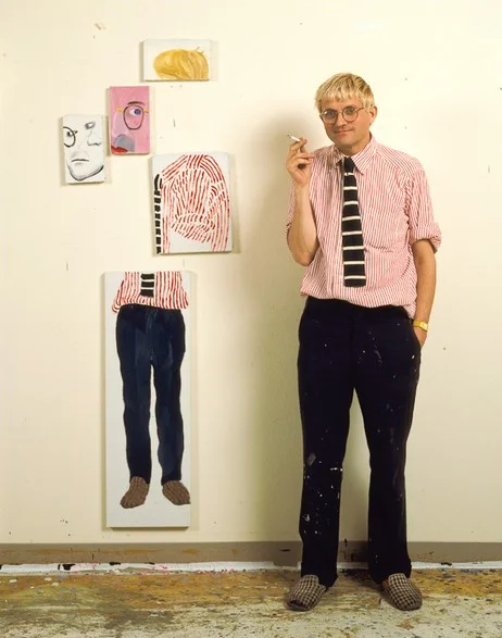 David Hockney: A study in contrasts. 