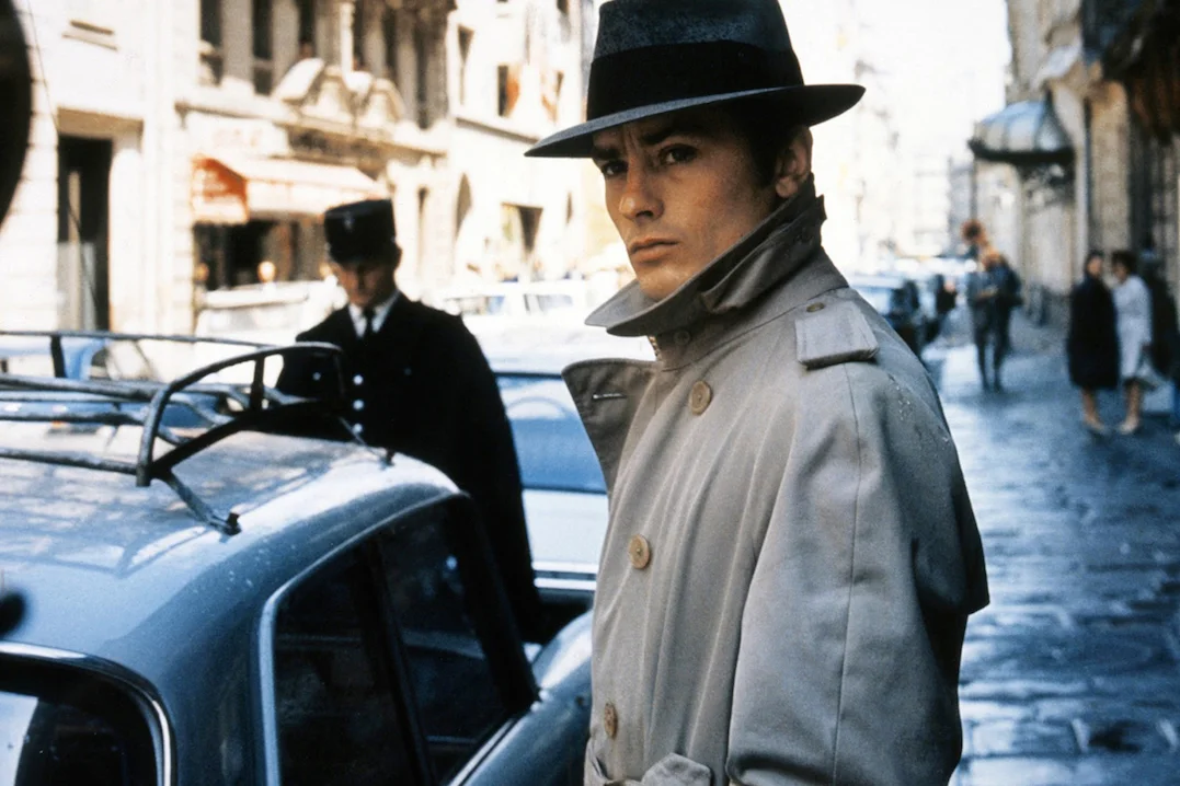 Alain Delon in seminal 1967 French gangster flick, Le Samourai.
