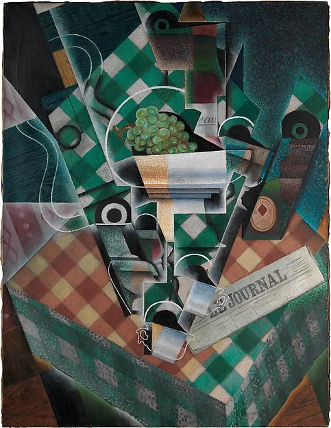 'Still Life with Checked Tablecloth' by Juan Gris, part of the billion-dollar collection of Cubist art donated by Leonard Lauder to the Met.