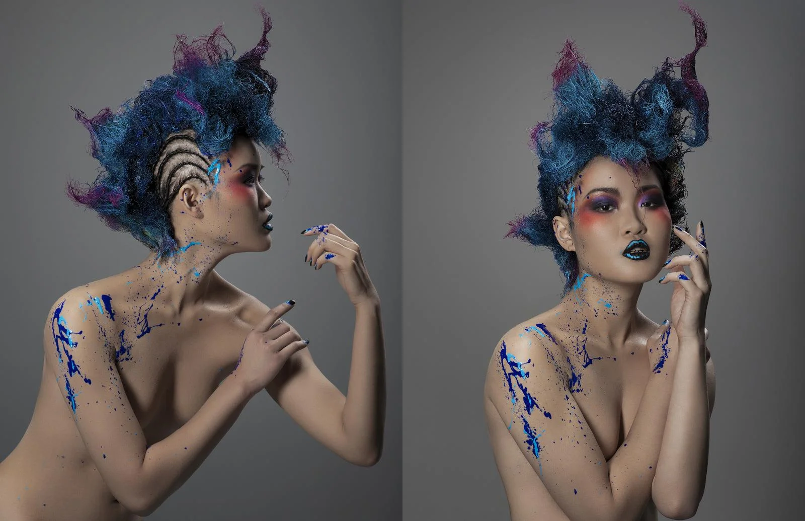 Elegant Magazine April 2014 Beauty Issue Editorial ; Personal Credit - Model