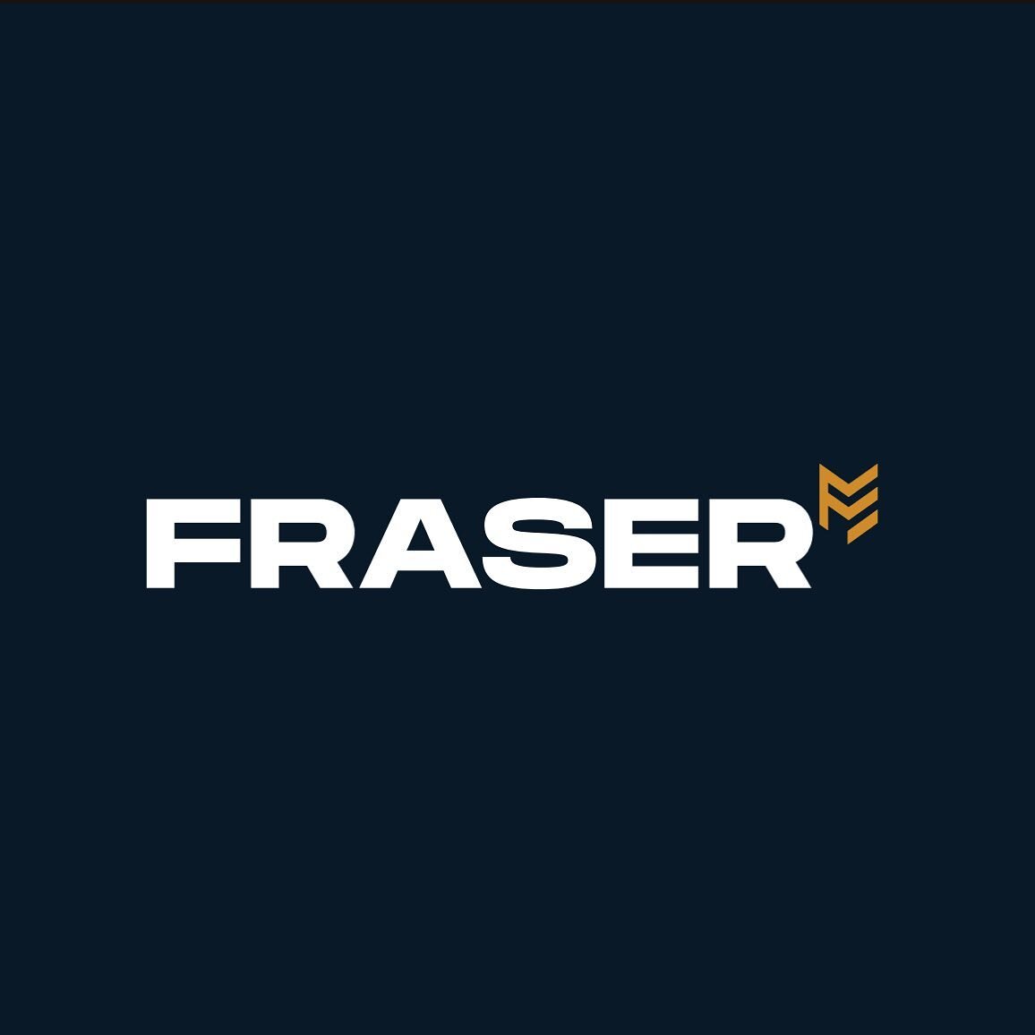 A slick new corporate brand for @fraserearthworks using a cleaner more modern look and feel but showcasing the years in the business through a trust crest made of the FE earthy gold popping against a sleek deep navy #brandidentity #logotype #branding
