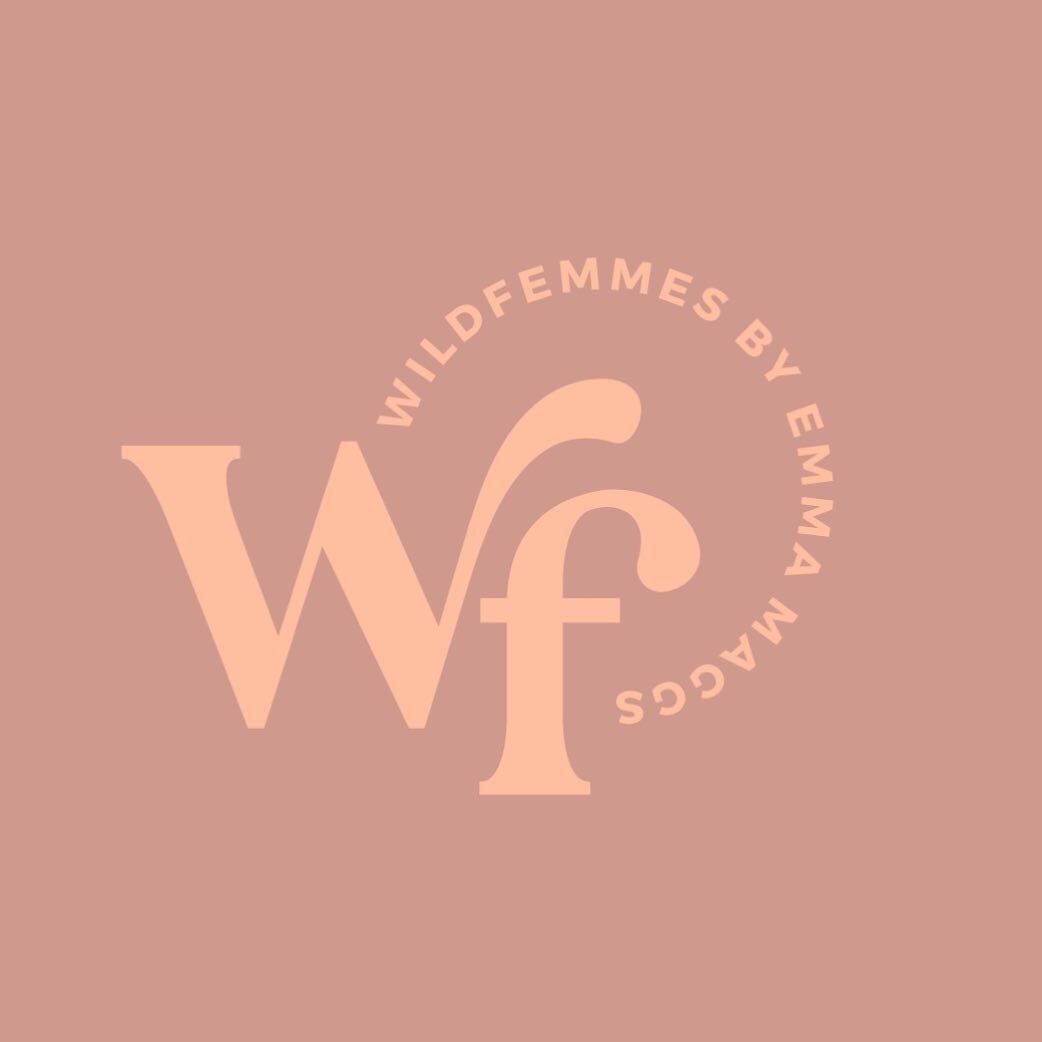 Creating this brand identity for @wildfemmes was such a warm fuzzy experience - what a strong feminine brand designed to &ldquo;celebrate the female form and the powerful women who inhabit it&rdquo; so we created a beautifully curvy logo mark with st