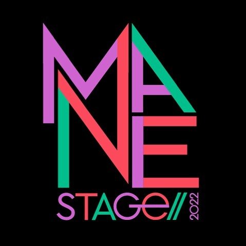 Way back in 2019 I had the pleasure of working with @mdivision.co to create a brand identity for a whole new hair experience - this year it finally came to life after Covid put the brakes on all things live! #manestage22 #brandidentity #typography #l