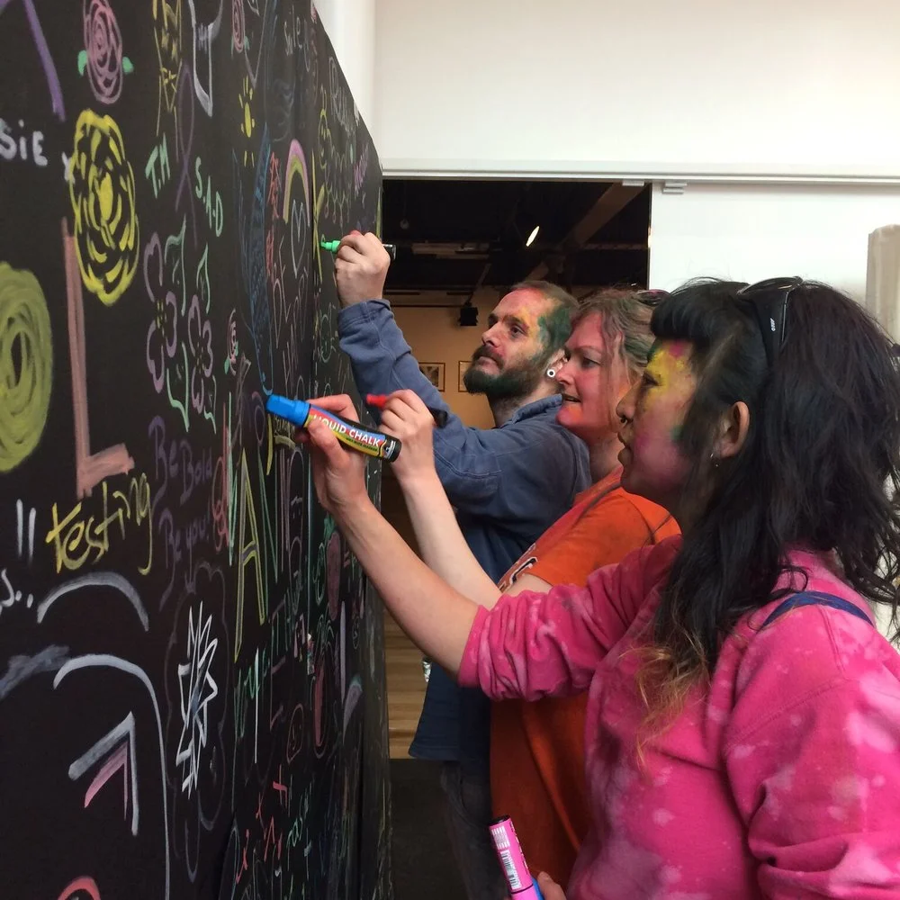 G . F Smith doodle wall