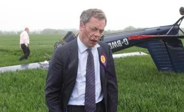 Nigel suffers minor injuries after being hit by a tree branch in Sheffield. 