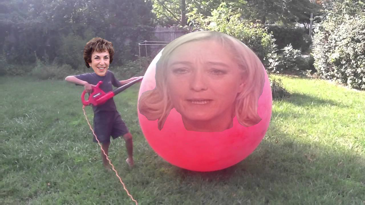 Edwina Currie kills Marine Le Pen