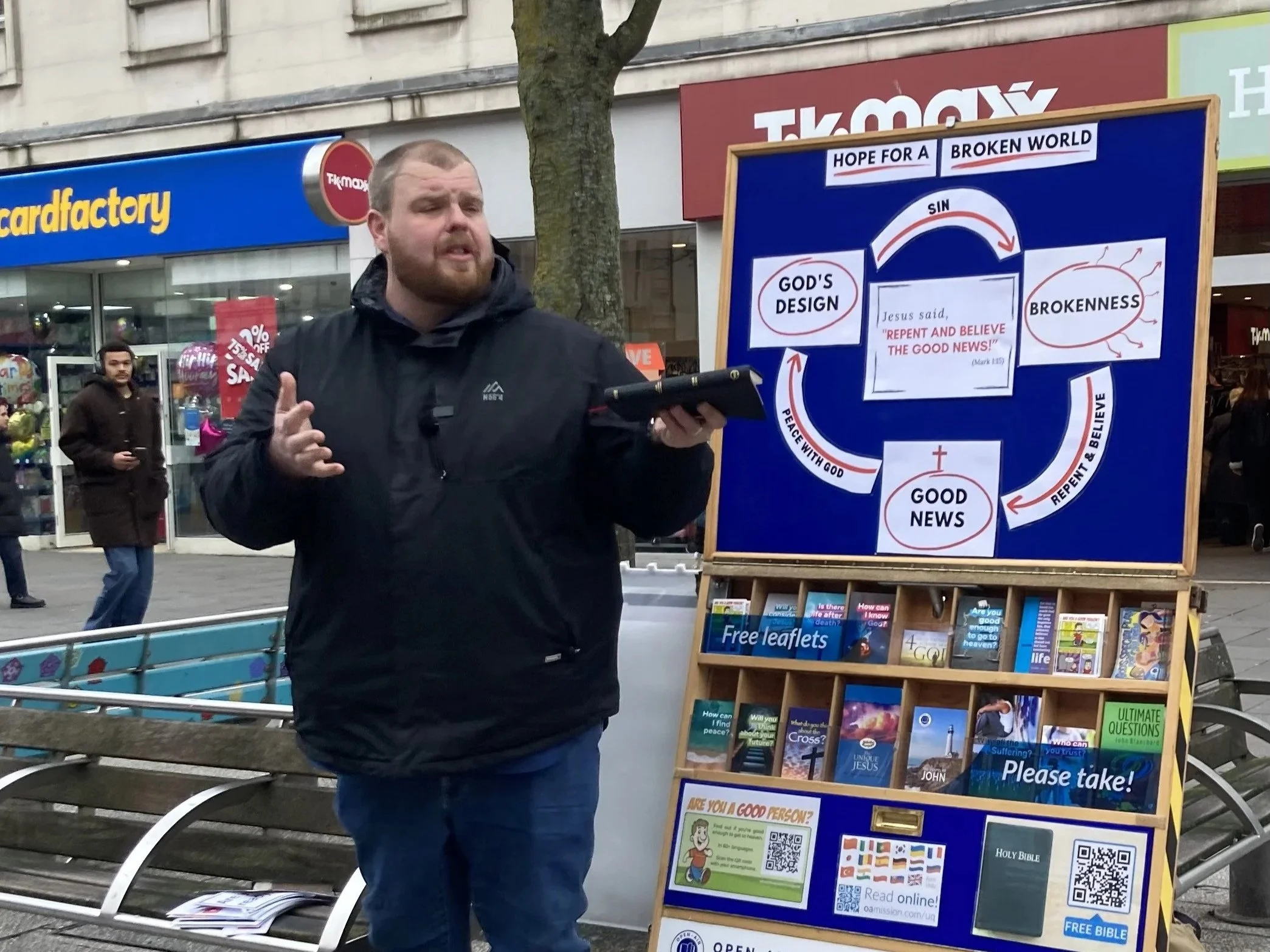 A Freezing Outreach in Southampton