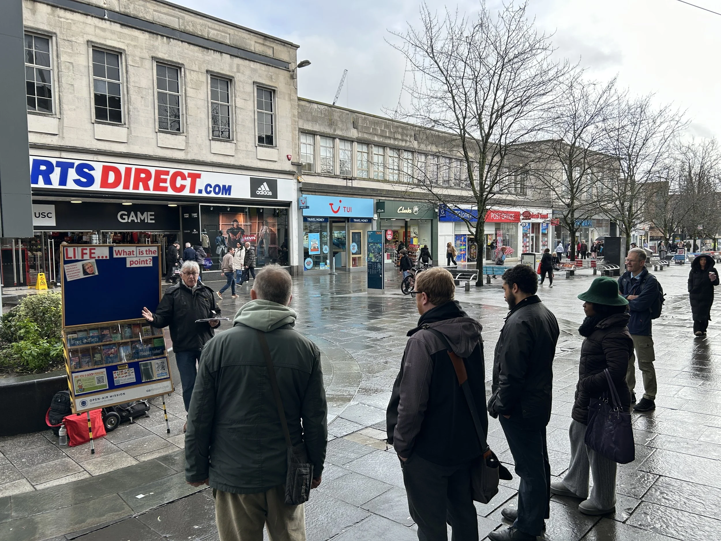 Rain and the Gospel – Southampton Evangelism
