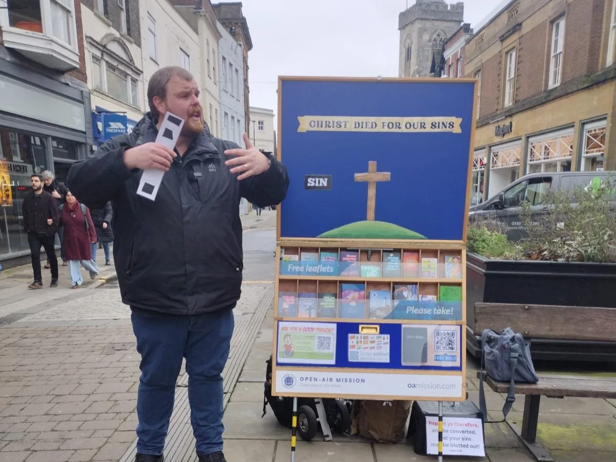 “Jesus, I’ve sinned. Please forgive me!” – Salisbury Evangelism
