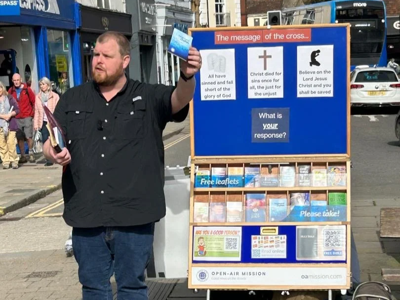 “You Interrupted my Quiet!” – Salisbury Evangelism