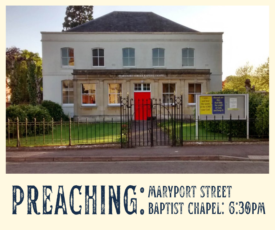 Preaching: Maryport Street Baptist Chapel