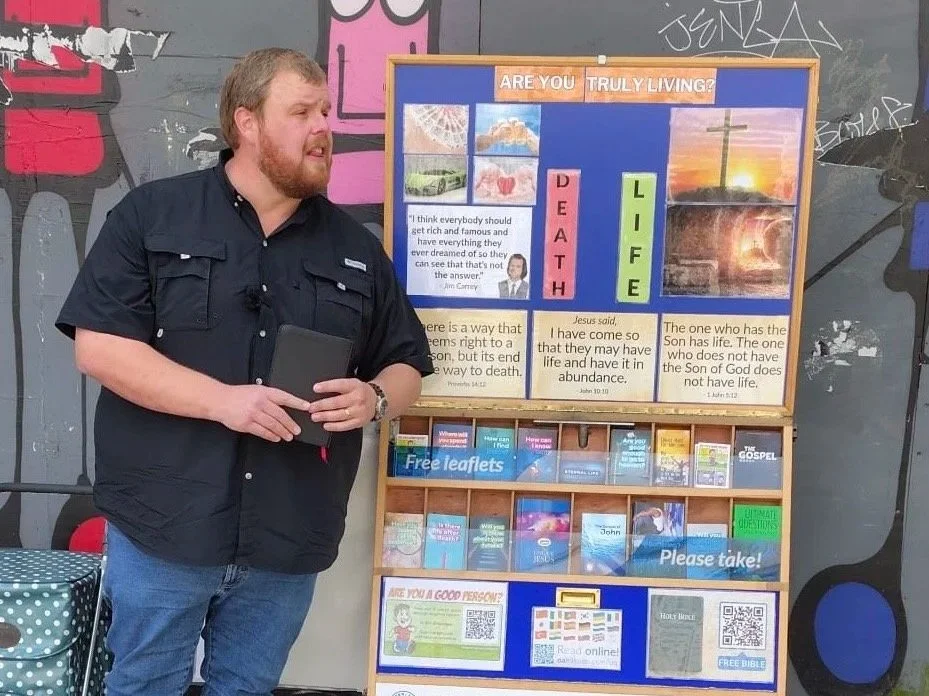 “Trying to work out who God is!” – Portsmouth Evangelism