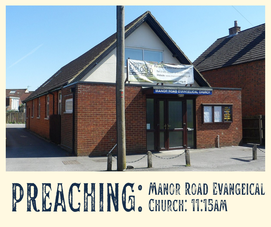 Preaching: Manor Road Evangelical Church