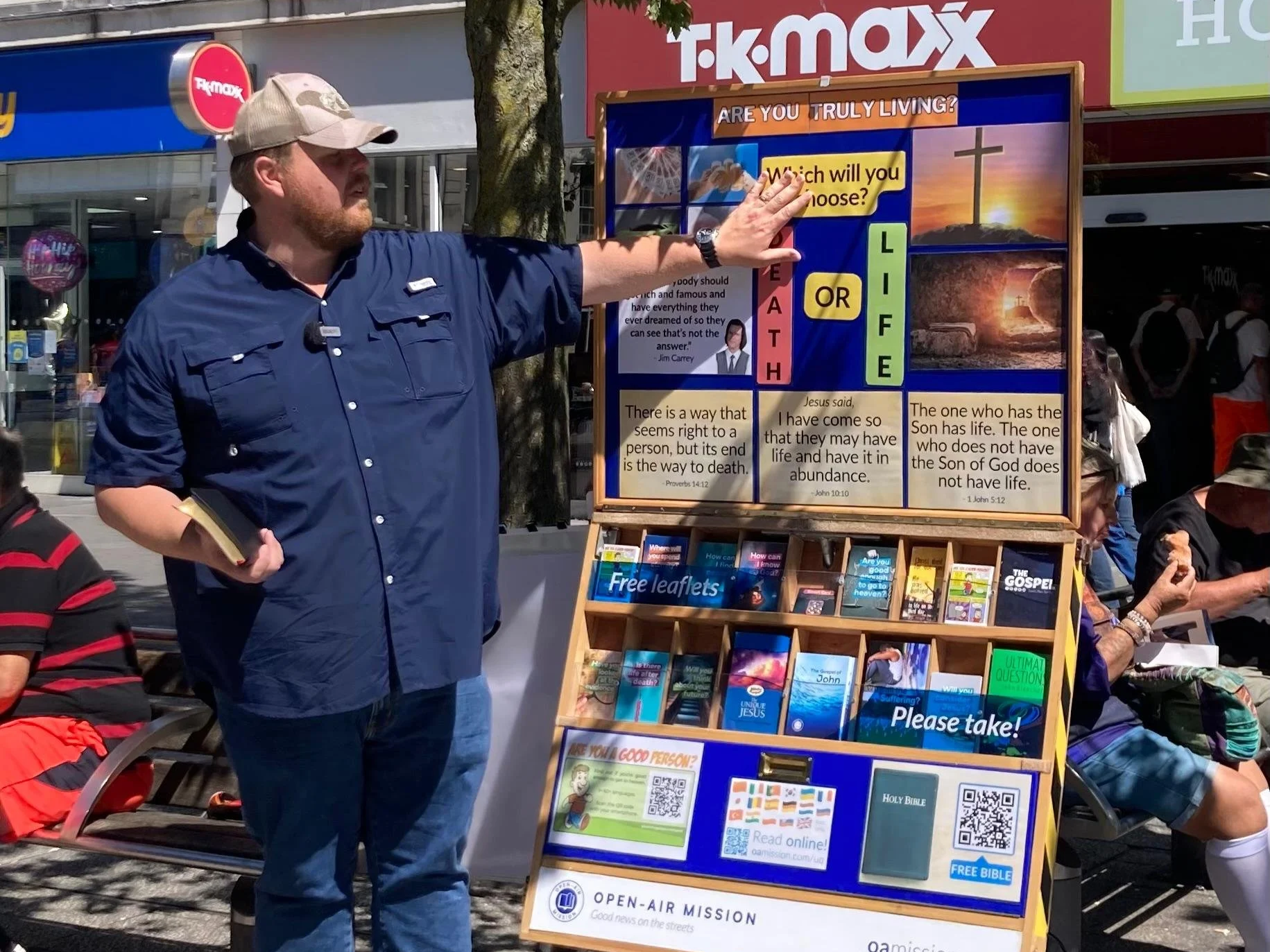 “I Don’t Want to Go to Heaven!” – Southampton Evangelism